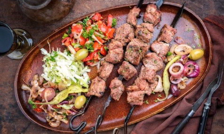 Рецепт шашлык из бараньей мякоти с луком