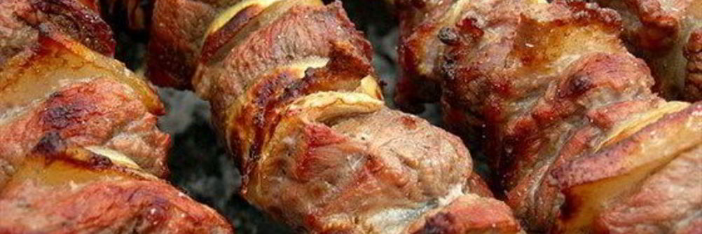 Шашлык из белого мяса