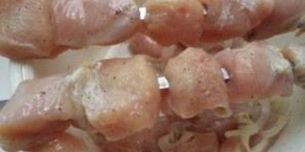 шашлык из филе индейки