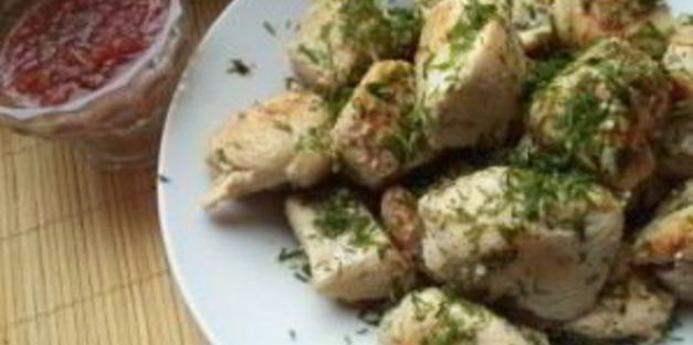 шашлык из филе индейки