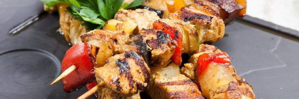 Шашлык из грудки курицы