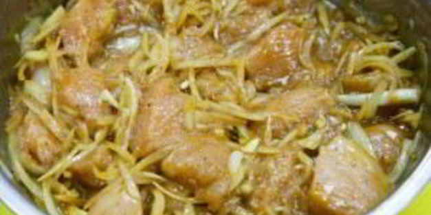 шашлык из грудки курицы