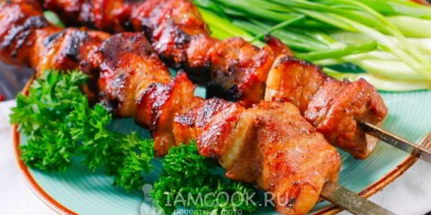 шашлык из кабана