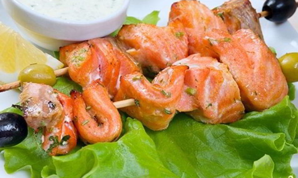 Рецепт шашлык из кижуча