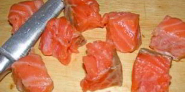 шашлык из кижуча