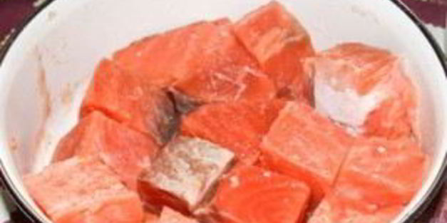 шашлык из кижуча