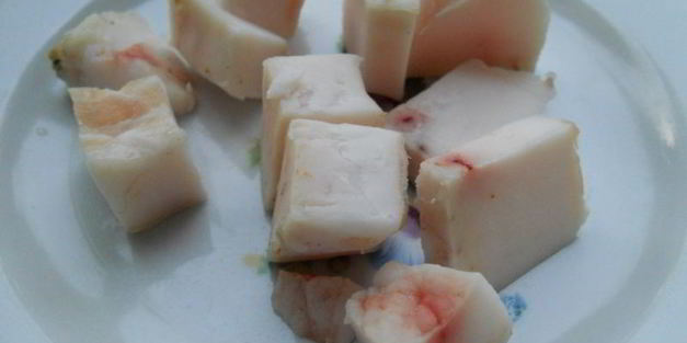 шашлык из куриной печени на сковороде