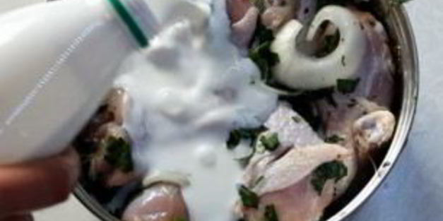 шашлык из куриных частей