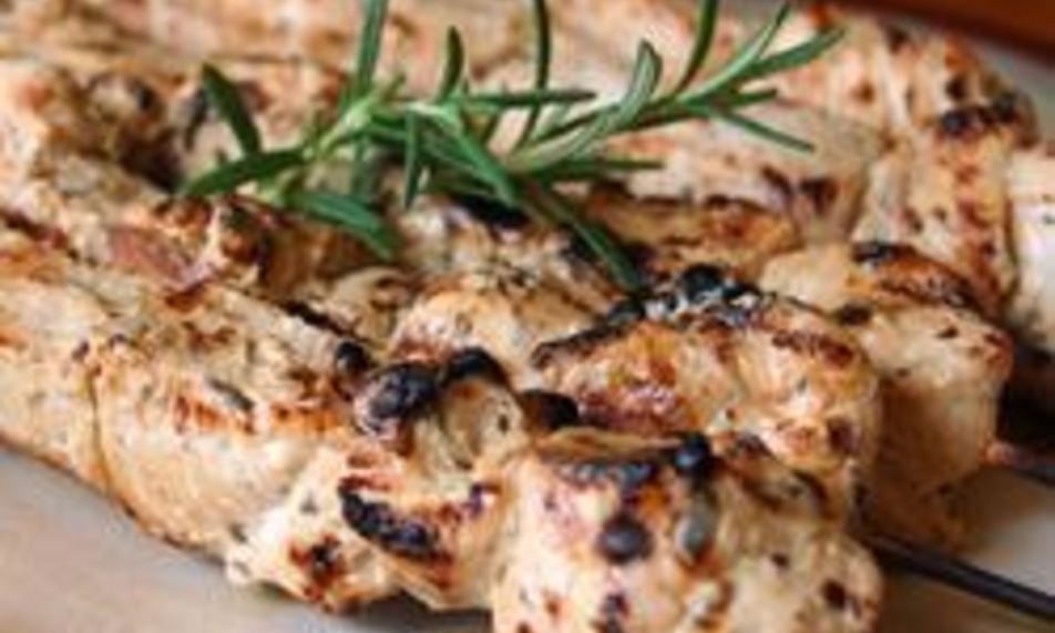 Рецепт шашлык из курицы с розмарином