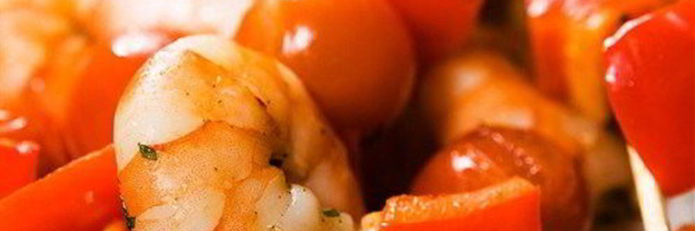 Шашлык из морепродуктов