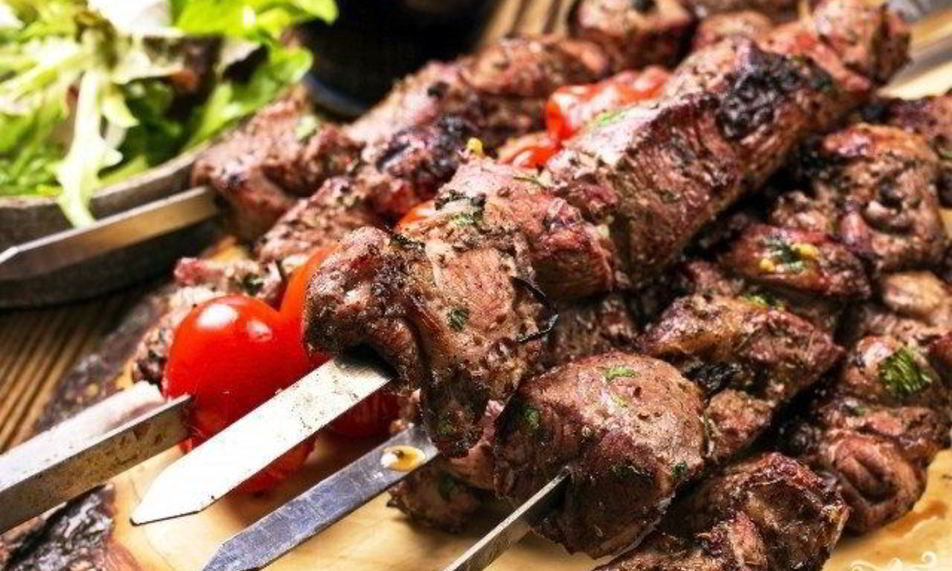 Рецепт шашлык из мраморной говядины