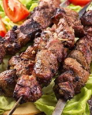Шашлык из мяса ягненка