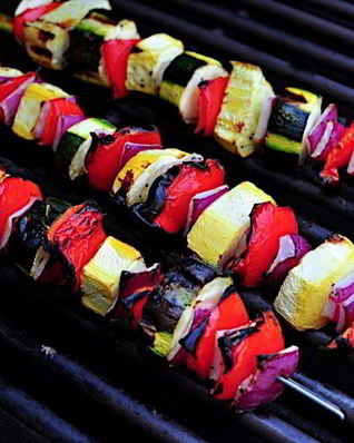 Шашлык из овощей