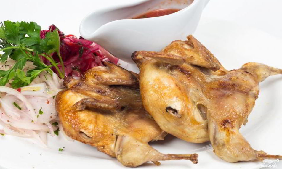 Рецепт шашлык из перепелов