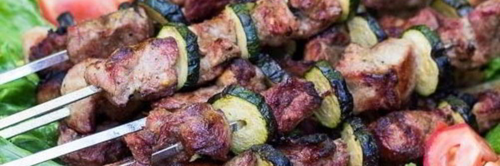 Шашлык из шейки свинины
