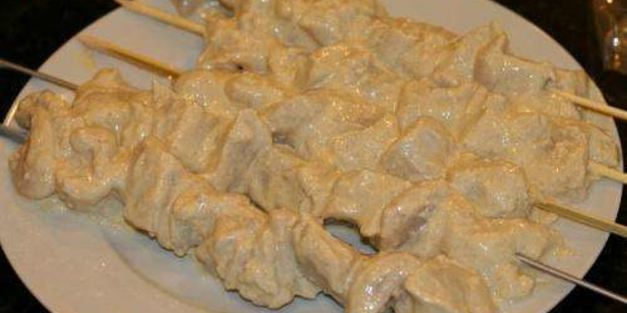 шашлык из свинины на кефире