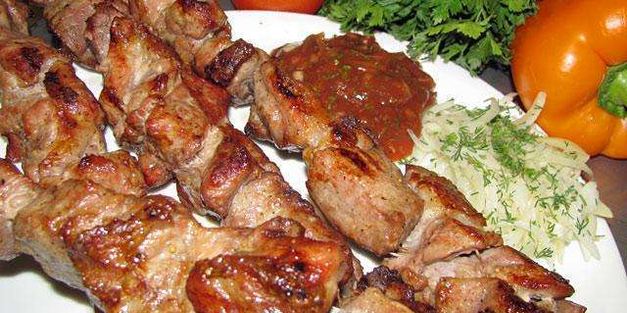 шашлык из свинины на кефире