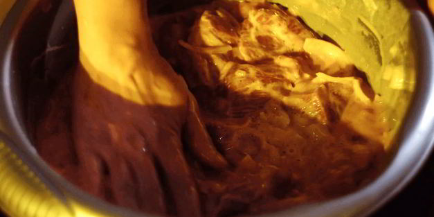 шашлык из свинины на кисломолочной основе