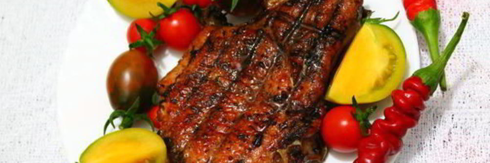 Шашлык из свинины на косточке