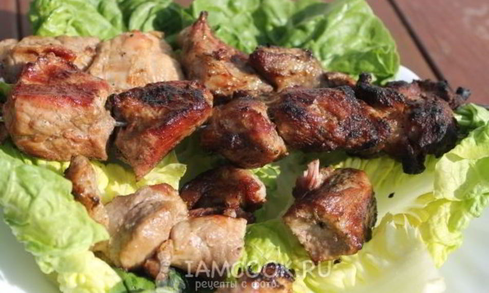 Рецепт шашлык из свинины на минералке