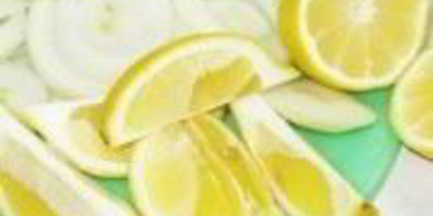 шашлык из свинины с лимоном