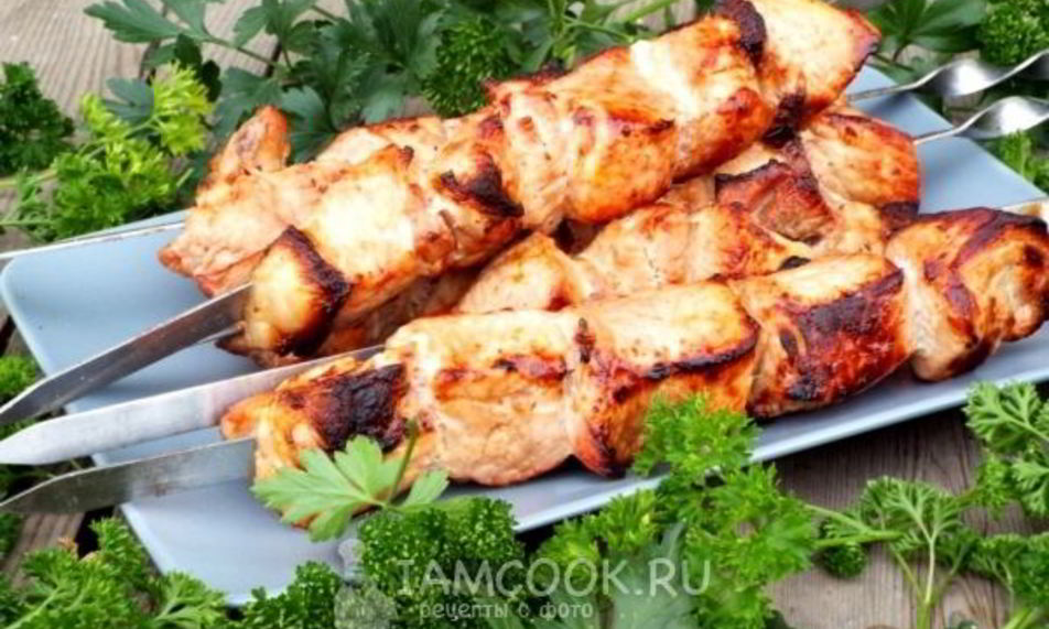 Рецепт шашлык из свинины с винным уксусом