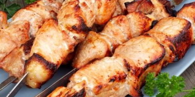 шашлык из свинины с винным уксусом
