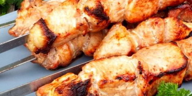 шашлык из свинины с винным уксусом