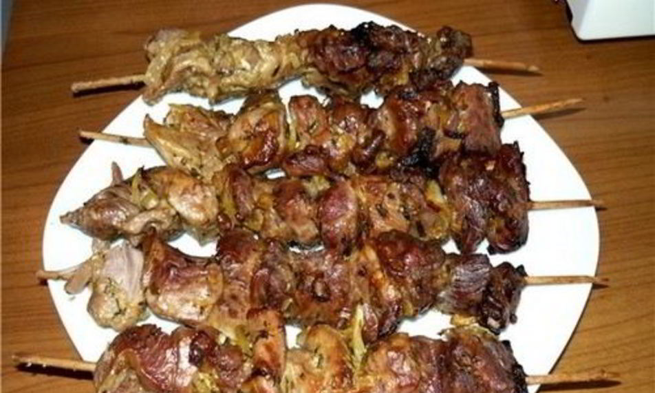 Рецепт шашлык из свинины в духовке в банке