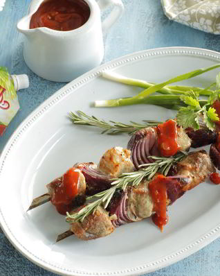 Шашлык из свинины в майонезе