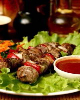 Шашлык из свинины в тандыре