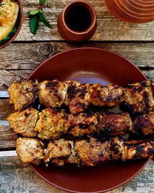 Шашлык изумрудный