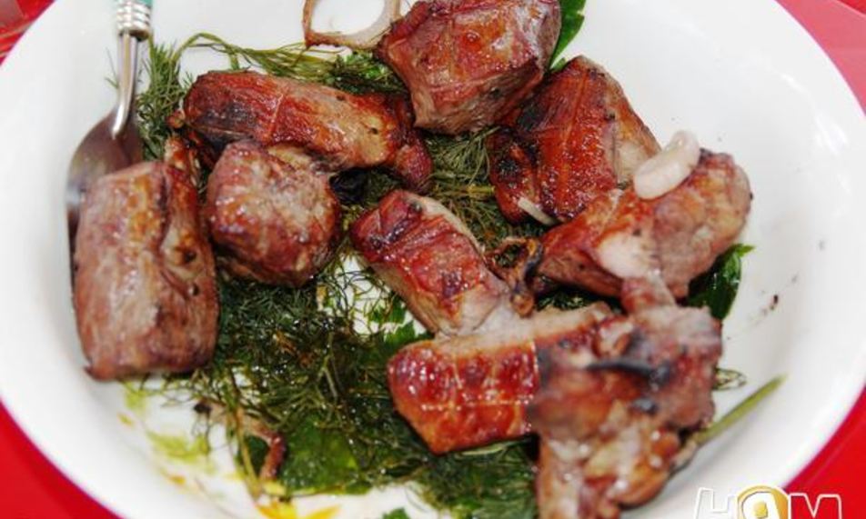 Рецепт шашлык, маринованный в вине