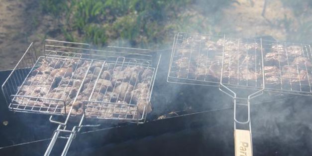 шашлык, маринованный в вине