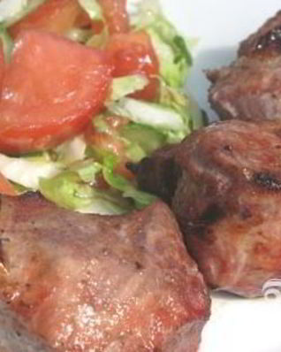 Шашлык на гранатовом соке