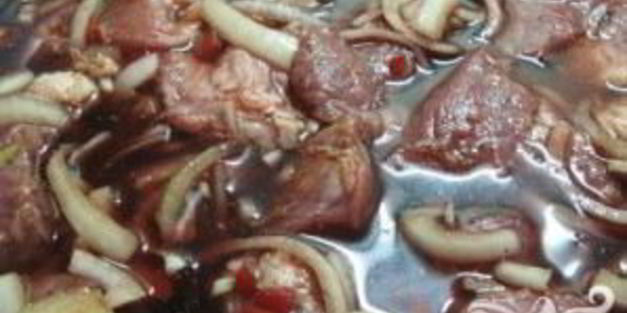 шашлык на гранатовом соке