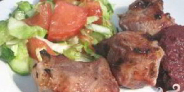 шашлык на гранатовом соке