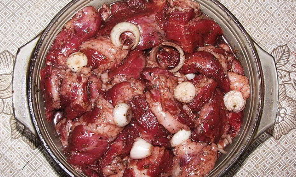 Рецепт шашлык по-питерски