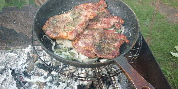 шашлык с тимьяном