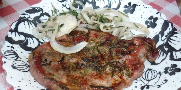 шашлык с тимьяном