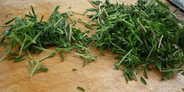 шашлык с тимьяном