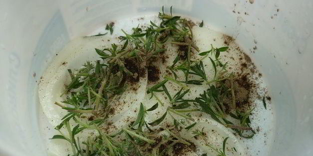 шашлык с тимьяном