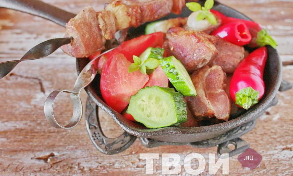 Рецепт шашлык с уксусом
