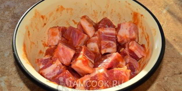 шашлык в микроволновке