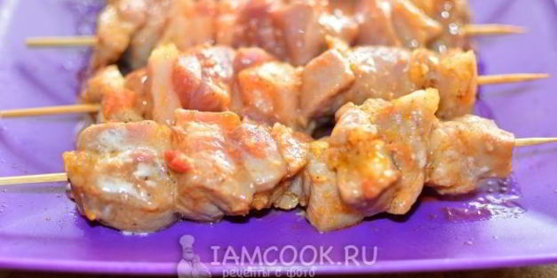 шашлык в микроволновке