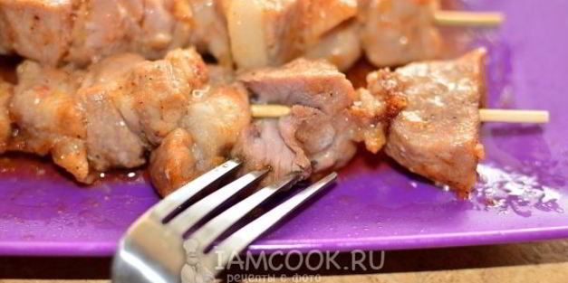 шашлык в микроволновке
