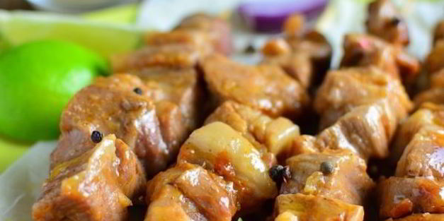 шашлык в микроволновке