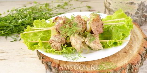 шашлык в рукаве в духовке