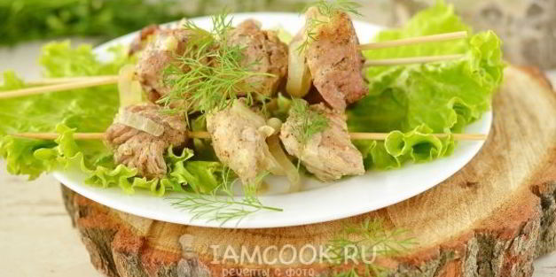 шашлык в рукаве в духовке