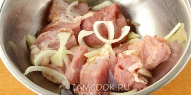 шашлык в рукаве в духовке